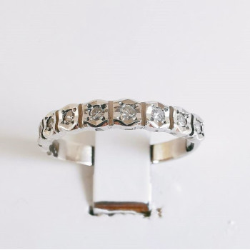 Alliance Diamants Or Blanc 750 - 18 carats