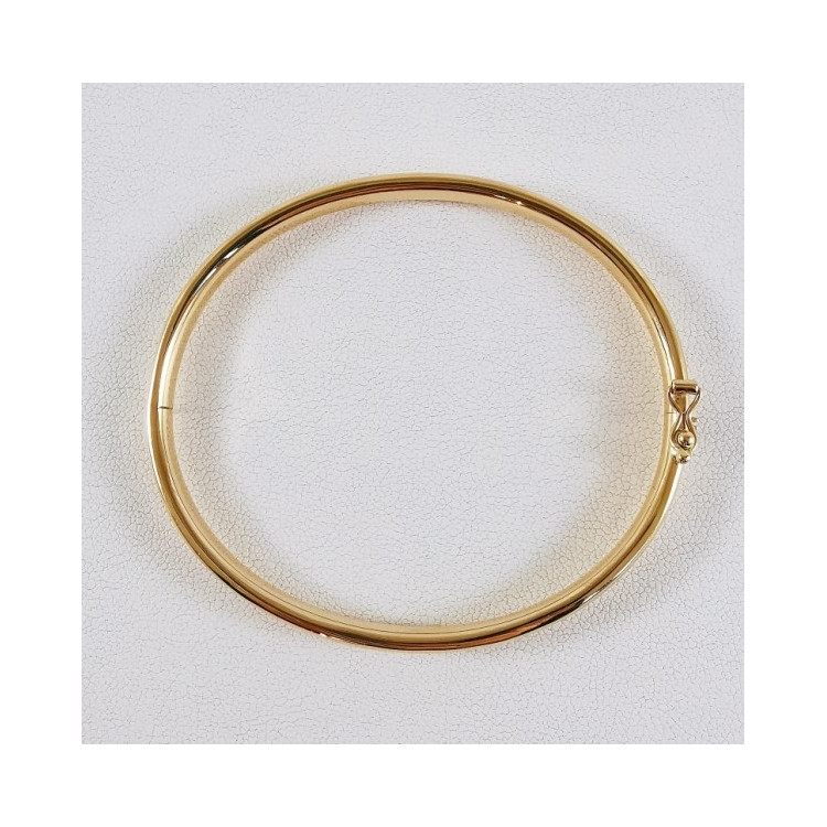 Bracelet Jonc Ouvrant Or Jaune 750 - 18 carats