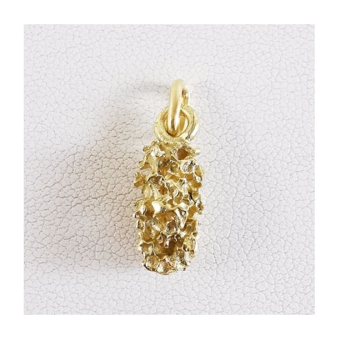 Pendentif Pépite Or Jaune 750 - 18 carats