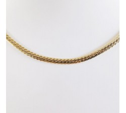 Collier Maille Anglaise Or Jaune 750 - 18 carats