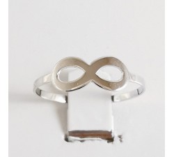 Bague Infini Or Blanc 750 - 18 carats