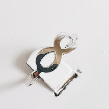 Bague Infini Or Blanc 750 - 18 carats