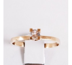 Bague Morganite Or Rose 750 - 18 carats