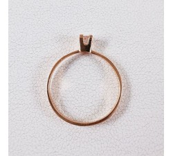 Bague Morganite Or Rose 750 - 18 carats