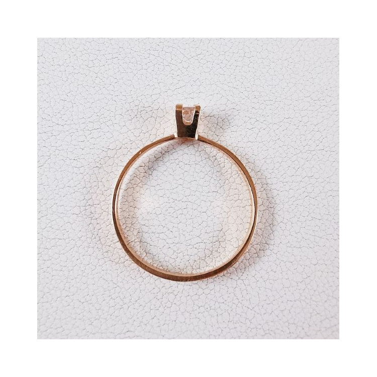 Bague Morganite Or Rose 750 - 18 carats