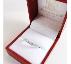 Alliance Diamants "Eclosion Eternelle" Or Blanc 750 - 18 carats