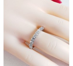 Alliance Diamants "Eclosion Eternelle" Or Blanc 750 - 18 carats