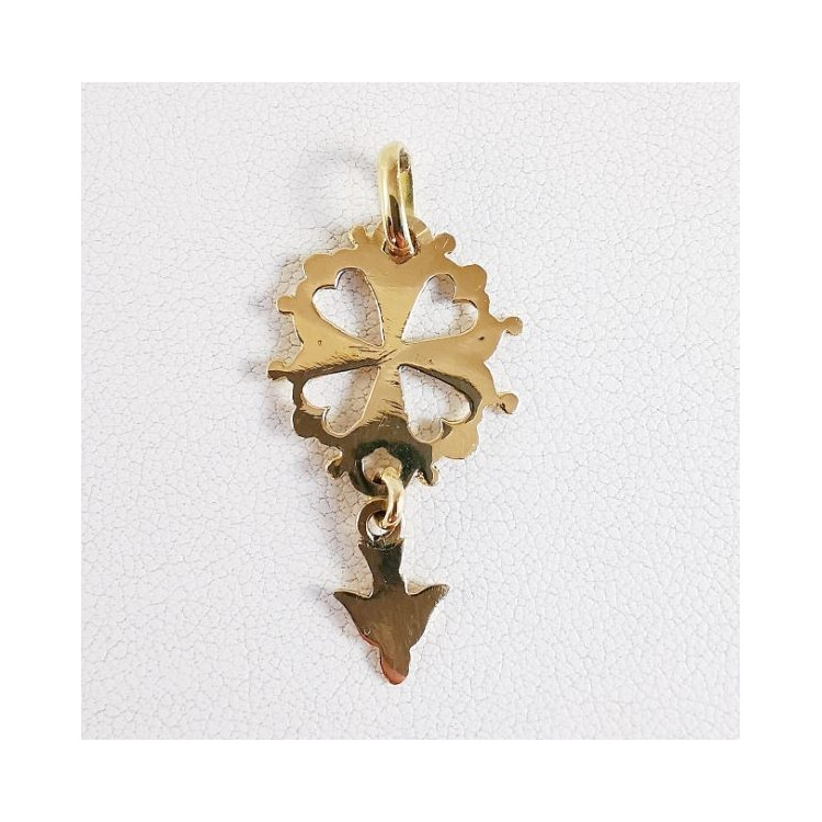 Croix Huguenote Or Jaune 750 - 18 carats