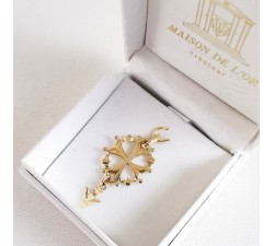 Croix Huguenote Or Jaune 750 - 18 carats