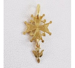 Croix Huguenote Or Jaune 750 (18 carats)