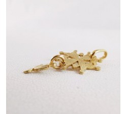 Croix Huguenote Or Jaune 750 (18 carats)