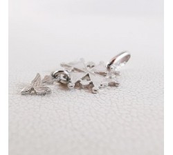 Croix Huguenote Or Blanc 750 - 18 carats