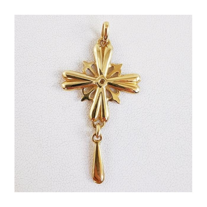 Croix Huguenote Or Jaune 750 - 18 carats