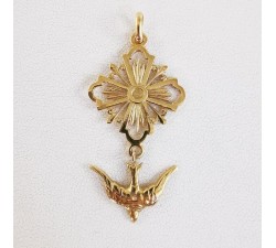 Croix Huguenote Or Jaune 750 - 18 carats