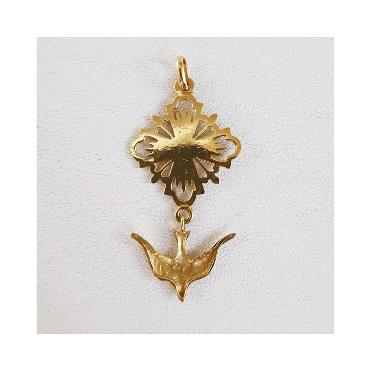 Croix Huguenote Or Jaune 750 - 18 carats