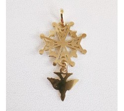 Croix Huguenote Or Jaune 750 - 18 carats