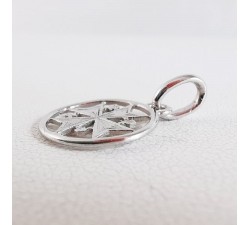 Croix Huguenote Bébé Or Blanc 750 - 18 carats