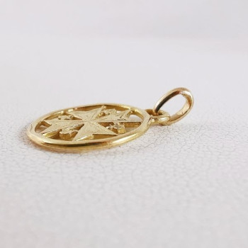 Croix Huguenote Bébé Or Jaune 750 - 18 carats