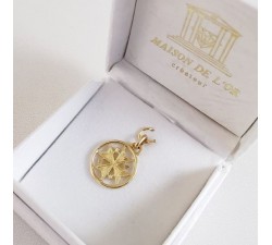 Croix Huguenote Bébé Or Jaune 750 - 18 carats