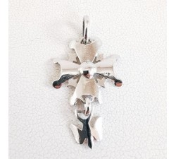 Croix Huguenote Or Blanc 750 - 18 carats