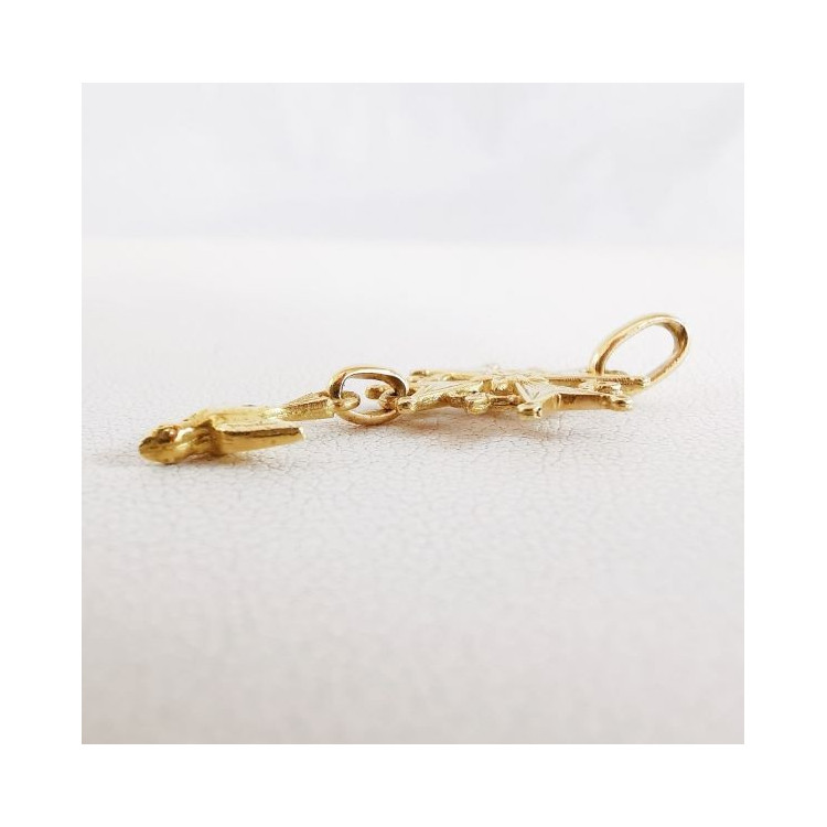 Croix Huguenote Or Jaune 750 - 18 carats