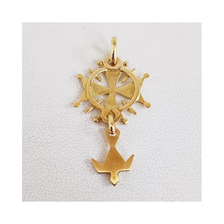 Croix Huguenote Or Jaune 750 - 18 carats