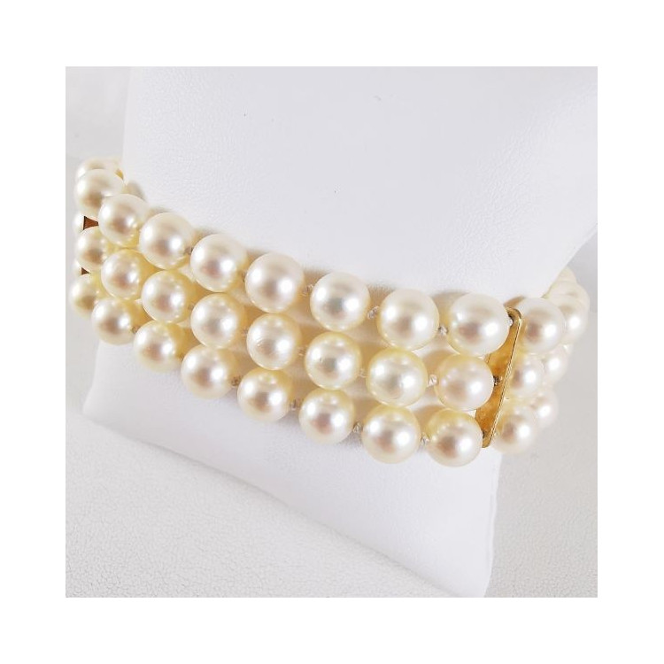 l'exception Bracelet avec perles Molly Or Gisel B Soldes Vêtements