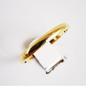 Alliance Rivoli 2mm Or Jaune 750 - 18 carats (demi jonc)