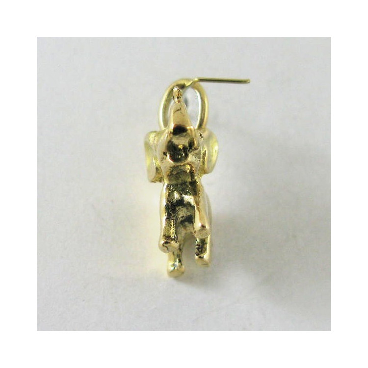 Pendentif Eléphant Or Jaune 750 - 18 carats