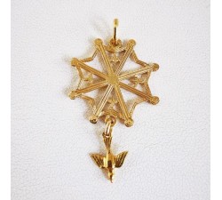 Croix Huguenote Or Jaune 750 - 18 carats