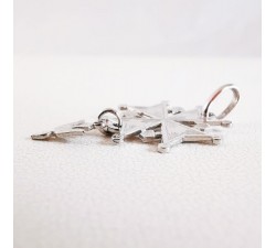 Croix huguenote Classique Or Blanc 750 - 18 carats