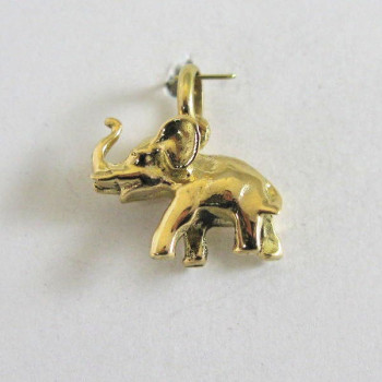 Pendentif Eléphant Or Jaune 750 - 18 carats