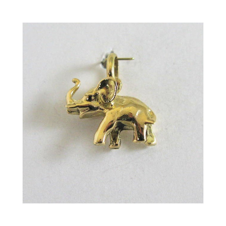 Pendentif Eléphant Or Jaune 750 - 18 carats