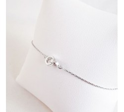 Bracelet "You and Me" Or Blanc 750 - 18 carats