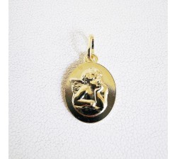 Médaille Ange Plaqué Or