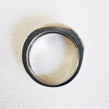 Bague Diamants Or Blanc 750 - 18 carats (Bijou Occasion)