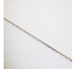 Chaine 45 cm Maille Forçat Argent