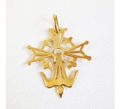 Croix Huguenote Or Jaune 750 - 18 carats