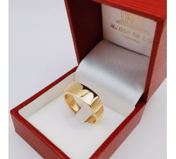 Chevalière Homme Rectangulaire Or Jaune 750 - 18 carats