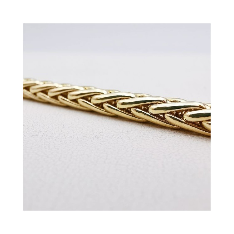 Bracelet maille Palmier Or Jaune 750 - 18 carats