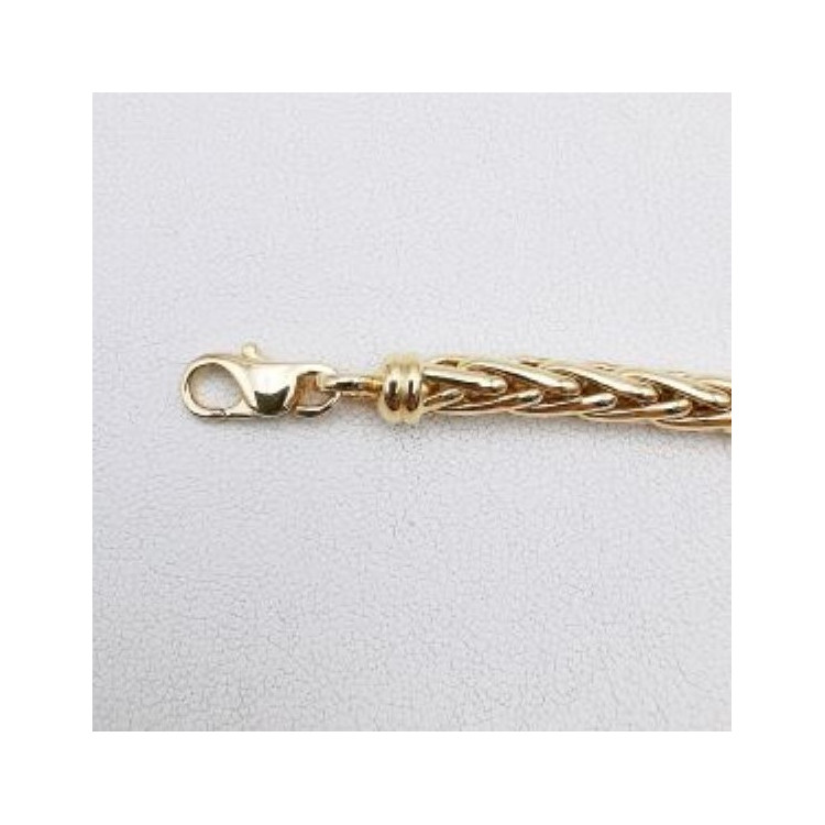 Bracelet maille Palmier Or Jaune 750 - 18 carats