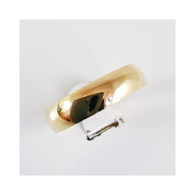 Alliance Rivoli 5mm Or Jaune 750 - 18 carats (demi jonc)