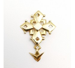 Croix Huguenote Or Jaune 750 - 18 carats