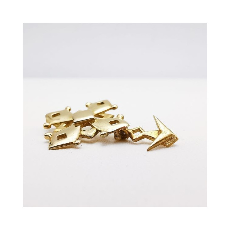 Croix Huguenote Or Jaune 750 - 18 carats