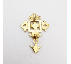 Croix Huguenote Or Jaune 750 - 18 carats