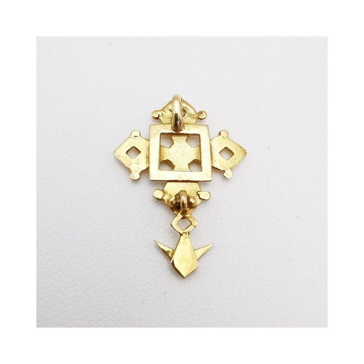Croix Huguenote Or Jaune 750 - 18 carats