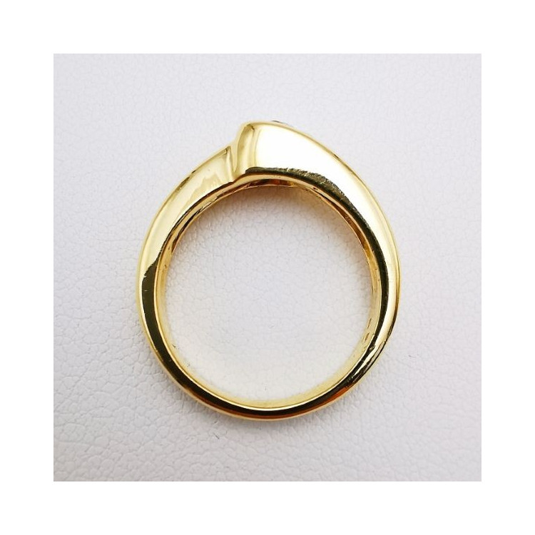 Bague Solitaire Diamant 0.24 ct Or Jaune 750 - 18 carats (Bijou d'Occasion)
