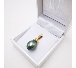 Pendentif Perle de Tahiti Or Jaune 750 - 18 carats