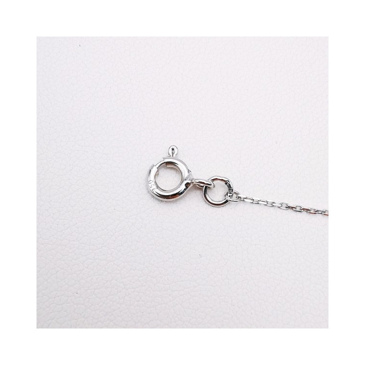 Bracelet Infini Or Blanc 750 - 18 carats