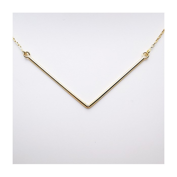 Collier V Or Jaune 750 - 18 carats